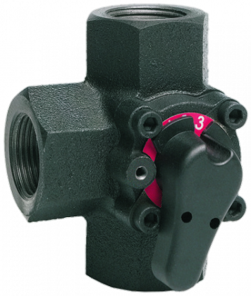 V5433A1056 3-х ходовой пов. кл., PN6, DN32, Kvs16, 2…110 °C