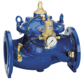 DH300-150A Клапан поддержания давления "до себя" диап. наст-ки давления 1 ... 12 бар DN150, Kvs 407, Ру16, 80 °С