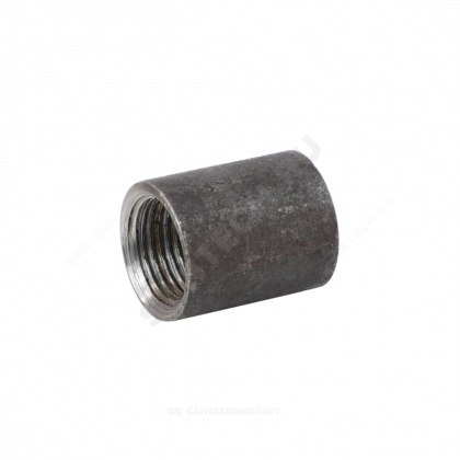 Муфта стальная Ду 15 с фаской ГОСТ 8966-75