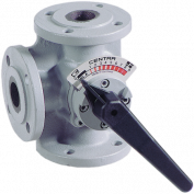 Клапан регулирующий трехходовой поворотный DN125 PN6 Kvs250 2…130 °C Honeywell/Resideo DR125GFLA