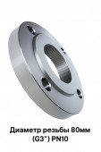 Фланец резьбовой Ду 80 Ру10 (ВР G 3'') ВФЗ