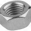 Гайка стальная оц шестигранная М12 ГОСТ 5915/5927(DIN934)