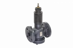 Клапан регулирующий VFS-2R фланцевый DN15 PN16, Kvs 0,63 для приводов AMV(E)-1800R, AMV(E)- 3000R, пар, Тмакс = 220 °С, чугун Клапан регулирующий VFS-2R фланцевый DN15 PN16, Kvs 0,63 для приводов AMV(E)-1800R, AMV(E)- 3000R, пар, Тмакс = 220 °С, чугун