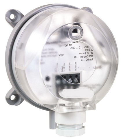 DPTAQ8 Датчик перепада давления для вент. систем  Без ЖК дисплея