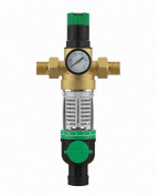 Фильтр тонкой очистки с обратной промывкой и рег-ом Mini DN32 (11/4) 100мк хол вода ХК FK74S-11/4C