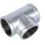 Тройник чугун оцинкованный Ду 15 (1/2")