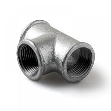 Тройник чугун оцинкованный Ду 15 (1/2") Тройник чугун оцинкованный Ду 15 (1/2")