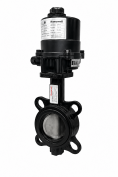 Затвор дисковый межфланцевый Wafer Honeywell V9BFW16-125-2 DN125 PN16, Kvs 1243 м³/ч