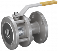 Кран шаровый LD КШРФ Ду 50 Ру40 ПП, ст.20, фланцевый, разборный