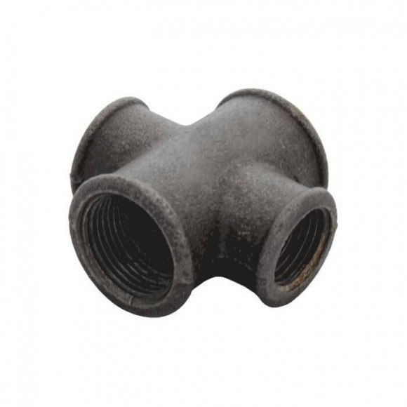 Крест переходной чугун Ду 25х15 (1"х1/2") Крест переходной чугун Ду 25х15 (1"х1/2")