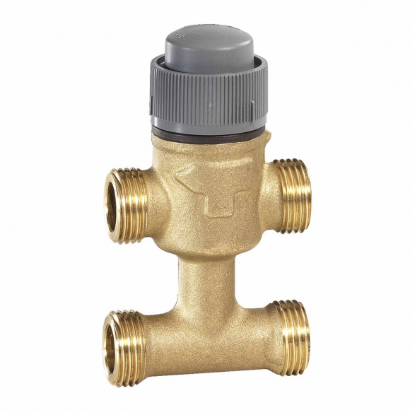 VYE15B1.6M 3-ход. клапан малый с байпасом, наружная, резьба, Ду15, Ру16, Kvs1.6, рег. VYE15B1.6M 3-ход. клапан малый с байпасом, наружная, резьба, Ду15, Ру16, Kvs1.6, рег.