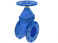 Задвижки чугунные 30Ч39Р с обрезиненным клином